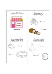 English Worksheet: go shopping!