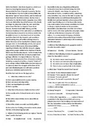 English Worksheet: TEOG Practice Test 