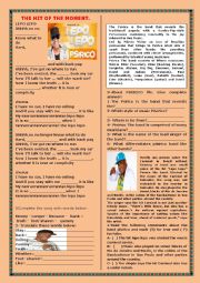 English Worksheet: LEPO LEPO PISIRICO