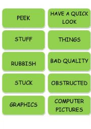 Match the words with their definitions 1