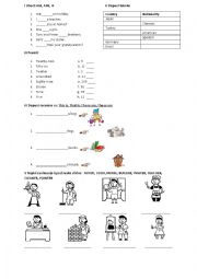 English Worksheet: demonstrative pronouns, occupations