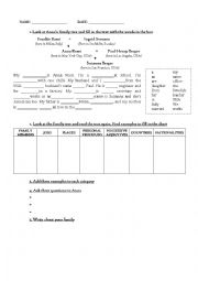 English Worksheet: Diagnostic test for adults