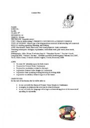 English Worksheet: what is daniel doing