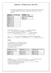 English Worksheet: Listening: Addicted to you, by Avicii