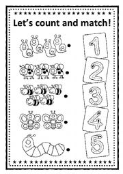 English Worksheet: Having fun with the numbers !