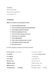 English Worksheet: The Beatles - Shes Leaving Home