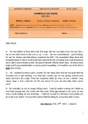 English Worksheet: Bac Exam : mock test May 2014 with correction  (3)