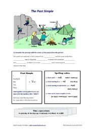 English Worksheet: Simple Past - exercises