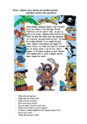 The second part in addition to Talk Like A Pirate Day lesson plan.Good luck! 