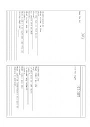 English Worksheet: Day&Night