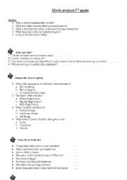 English Worksheet: Movie 17 again