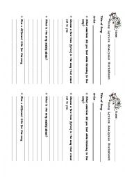 English Worksheet: Generic - Song Lyrics Analysis Worksheet