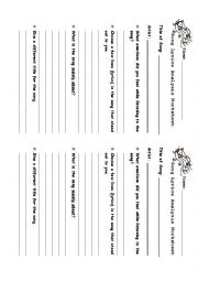 Generic - Song Lyrics Analysis Worksheet