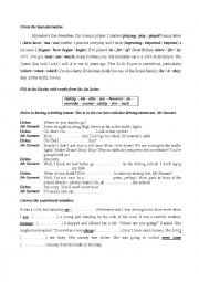 English Worksheet: Third Full Term Test For First Form Pupils