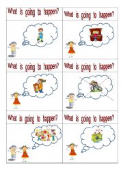 English Worksheet: Going to CARDS