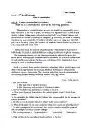 English Worksheet: nd 2014