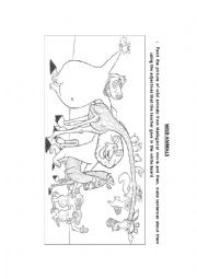 English Worksheet: Wild Animals