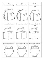 English Worksheet: Prepositions