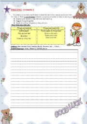 English Worksheet: Full term test n