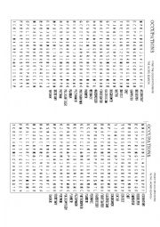 English Worksheet: occupations