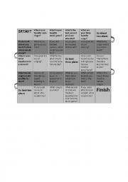 English Worksheet: Ladders and snakes Music
