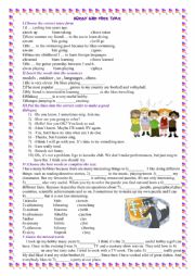 English Worksheet: HOBBY AND FREE TIME