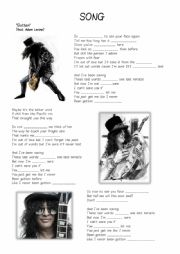 English Worksheet: Slash - Gotten