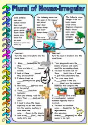 Plural of Nouns- Irregular