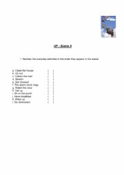 English Worksheet: Movie Activity - Up