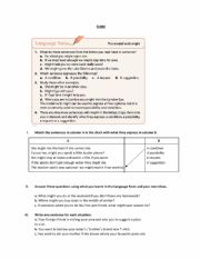 English Worksheet: English guide