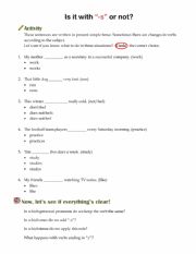 English Worksheet: Is it with 