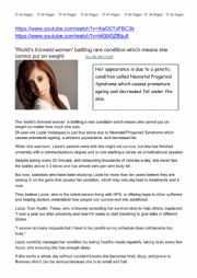English Worksheet: Lizzie Velasquez Video Lesson 
