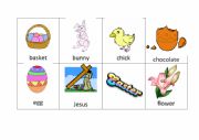 English Worksheet: Easter flashcards