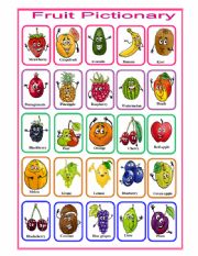 fruit pictionary