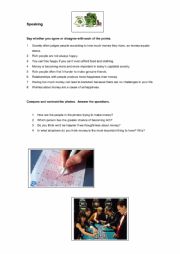 English Worksheet: Speaking