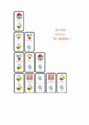 English Worksheet: nice domino 2