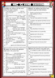 English Worksheet: End of Year Revision 