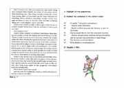 English Worksheet: Charlie and the Chocolate factory