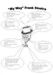 English Worksheet: My way Frank Sinatra