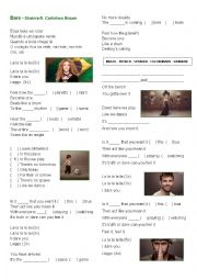 English Worksheet: Song Shakira - Dare - La La La (Brazil 2014) ft. Carlinhos Brown