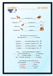 English Worksheet: Lenka - Everything At Once