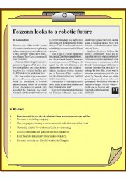 English Worksheet:                                       foxcoon