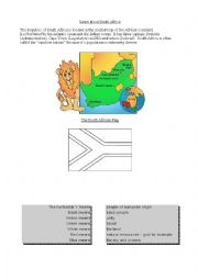 English Worksheet: South Africa - Nelson Mandela - Invictus