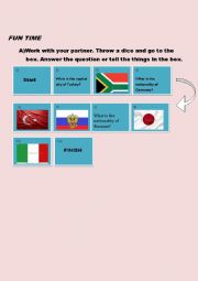 English Worksheet: fun time