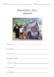 Movie activity LiLO STICH 