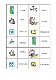 English Worksheet: Places 