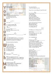 English Worksheet: You belong with me