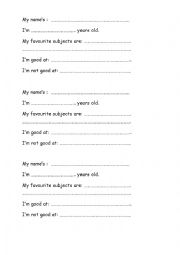 English Worksheet: Whats your name