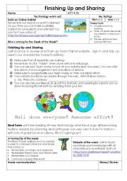 English Worksheet: ICT - Global Warming