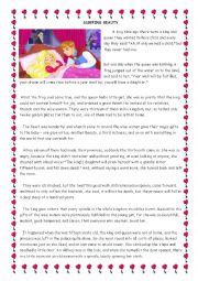 English Worksheet: Sleeping Beauty